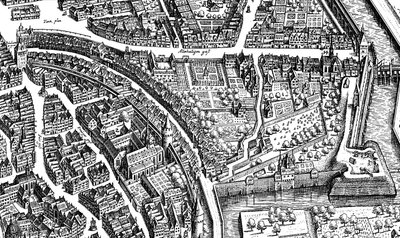 Francoforte sul Meno, 1628 da Matthaus the Elder Merian